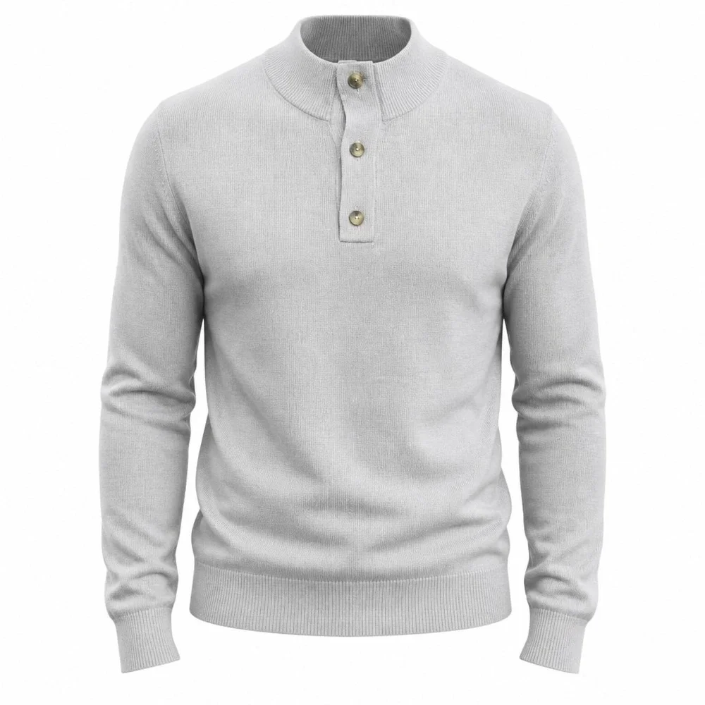 FootJoy Seed Stitch Sweater Mens L Skyway Blue DriRelease Wool Blend Pullover